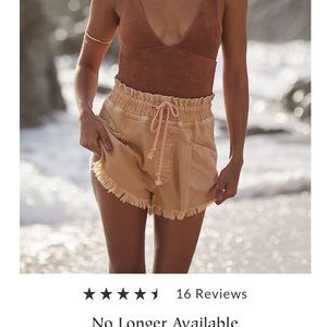 Free People Kalani Pull On Shorts